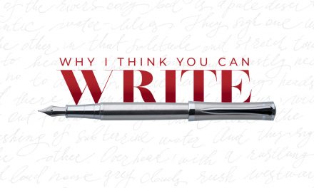 Why I think You Can Write